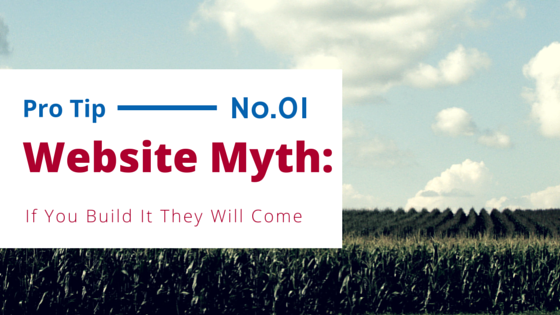 Website Myth: If You Build It They Will Come